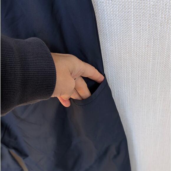 Anthropologie Du Paradis Navy High-rise Wide-Leg Trouser Pants - Picture 7 of 11